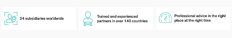 Professional service worldwide