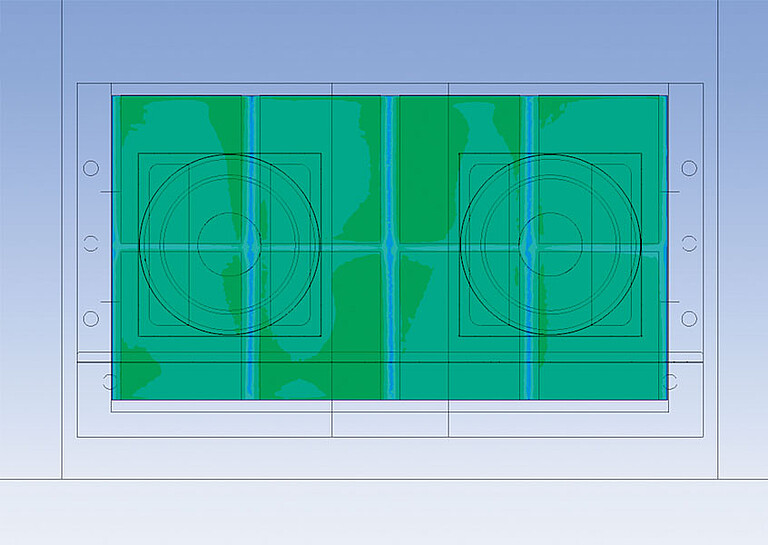 CFD analysis for optimizing operation Indoor Air Handling Units